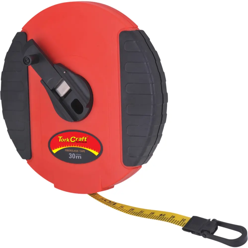  Tape Measure Fibreglass 30m x 13mm Heavy Duty