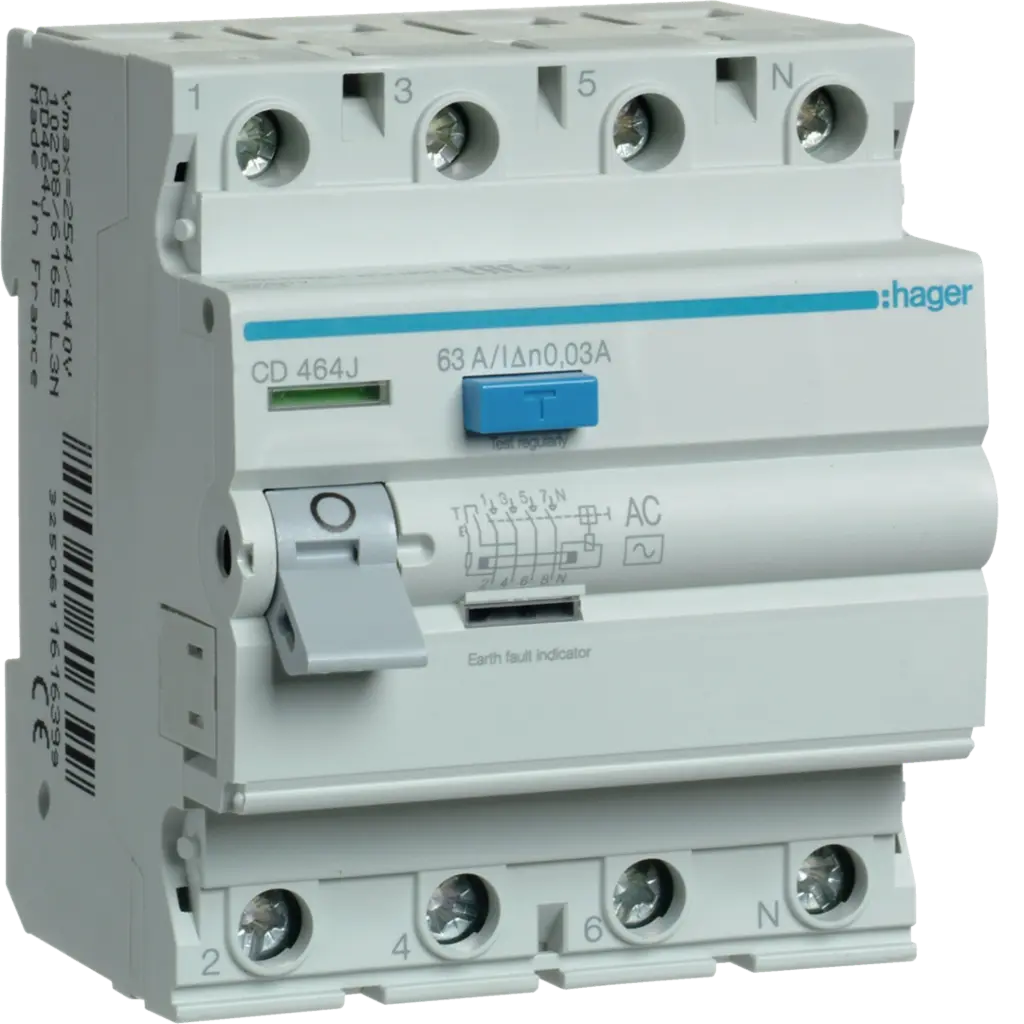 [CD464J] 63A 30mA 4P E/LEAKAGE