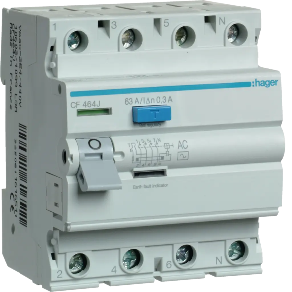 [CF464J] 63A 300mA 4P E/LEAKAGE