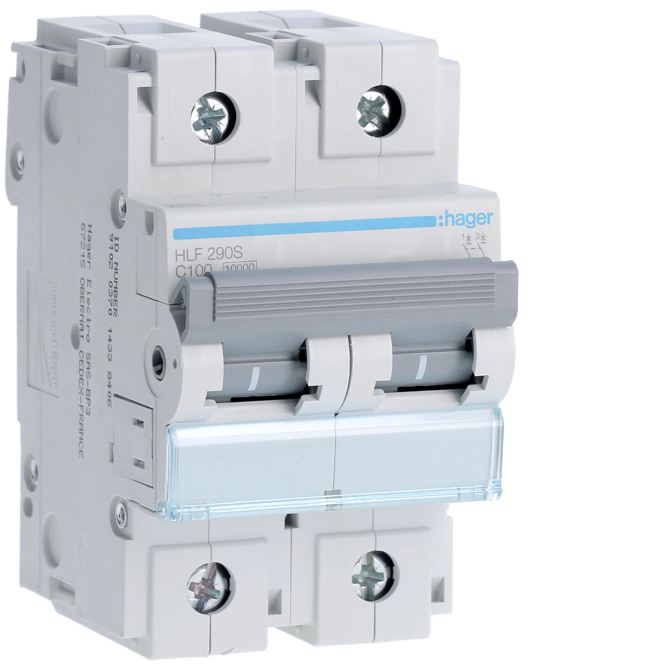 100A 2P 10KA C-CURVE MCB