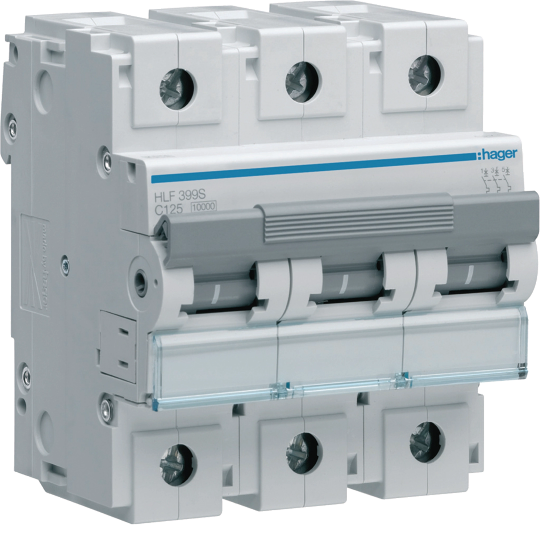 [HLF399S] 125A 3P 10KA C-CURVE MCB