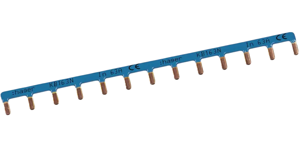 [KB163N] 1P INSULATED BUSBAR BLUE