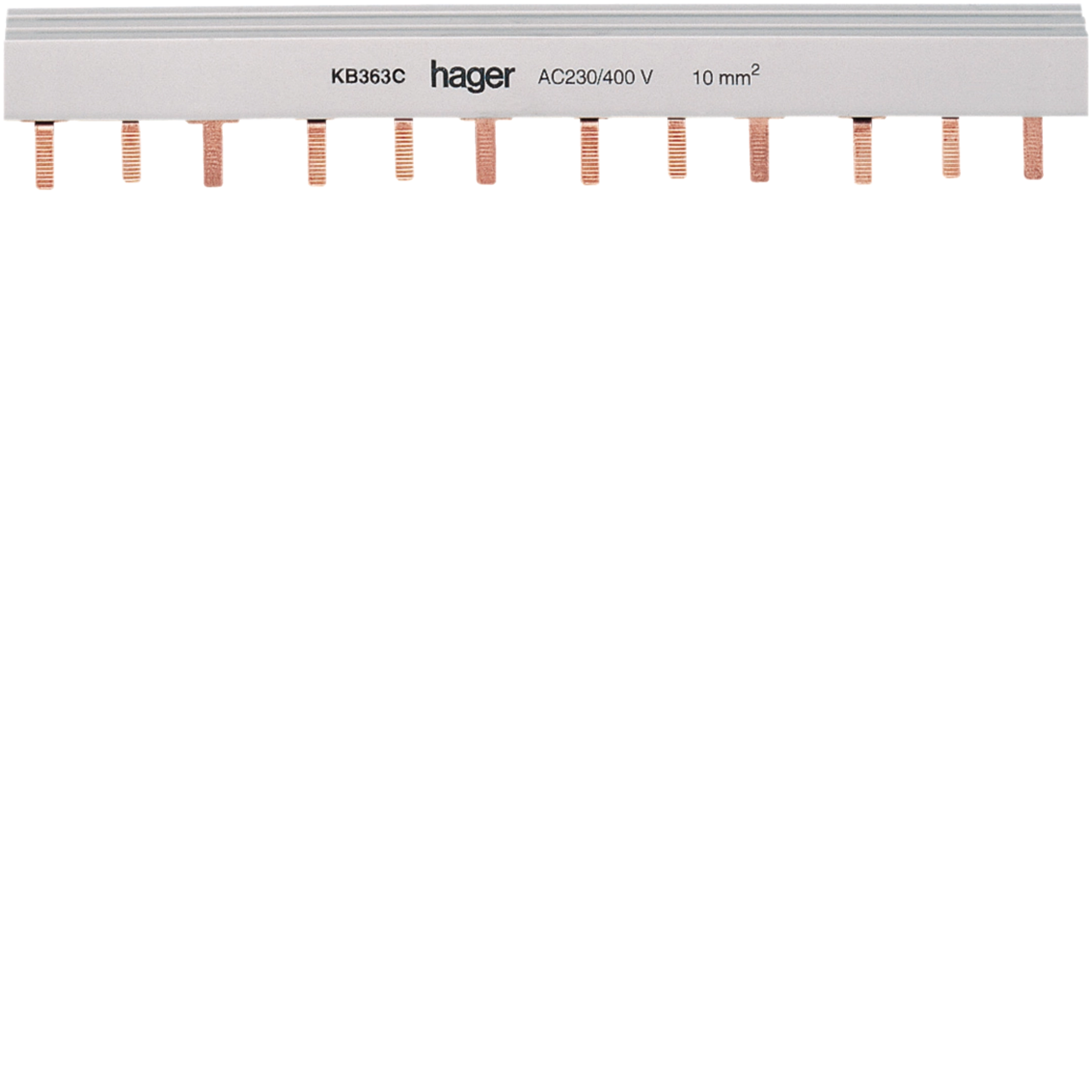 3P 63A INSULATED BUSBAR FOR MCBs
