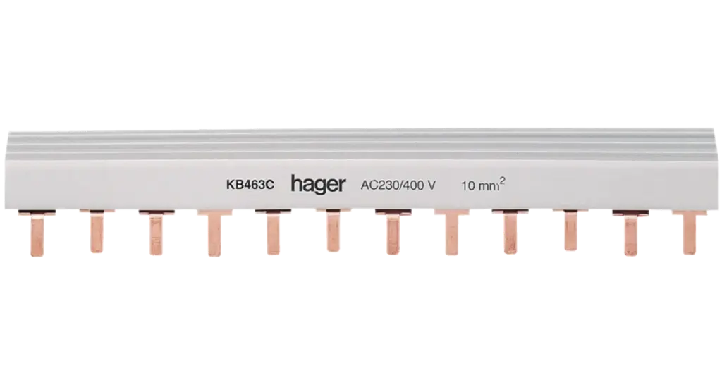 [KB463C] 4P 63A INSULATED BUSBAR FOR MCBs