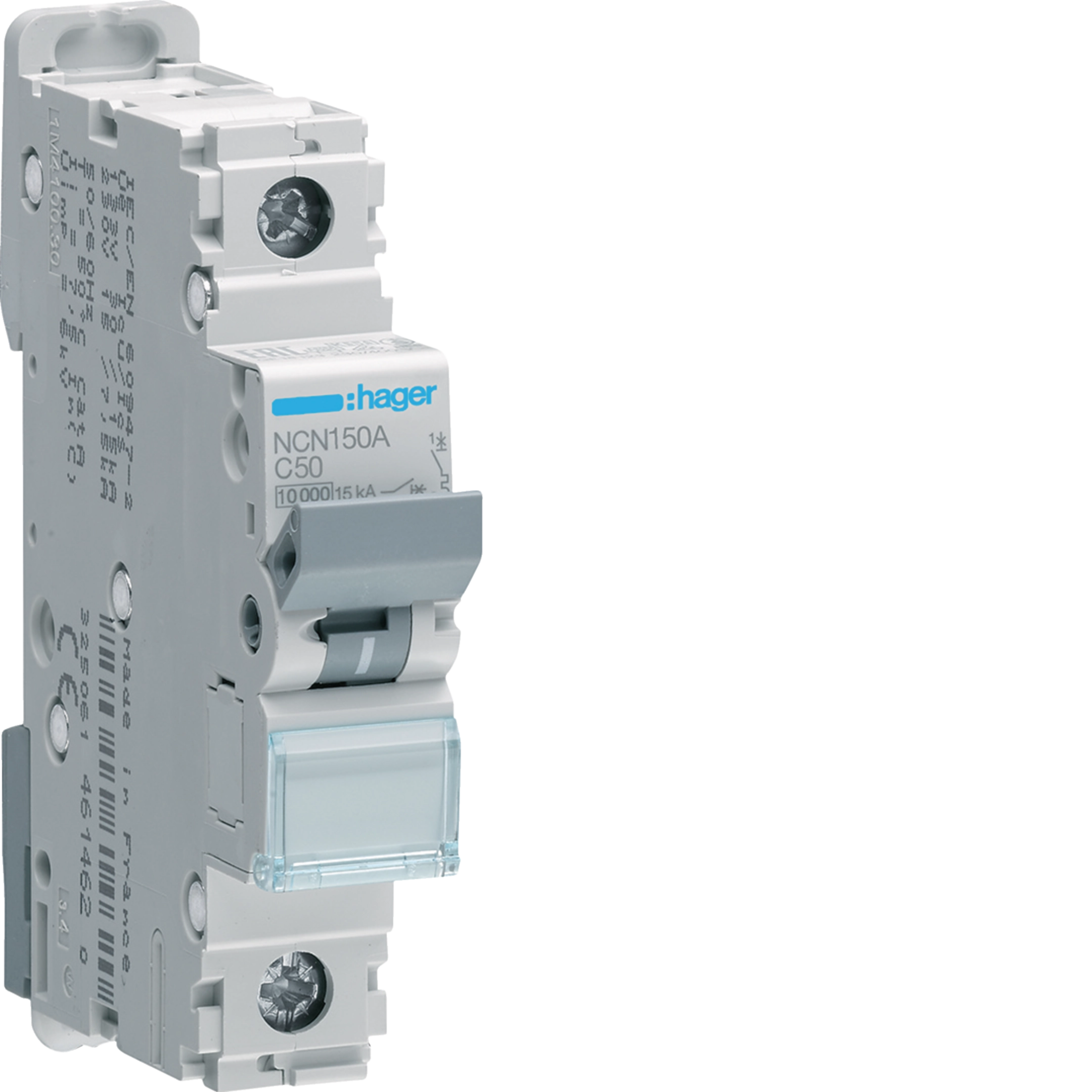 50A 1P 15KA C-CURVE MCB