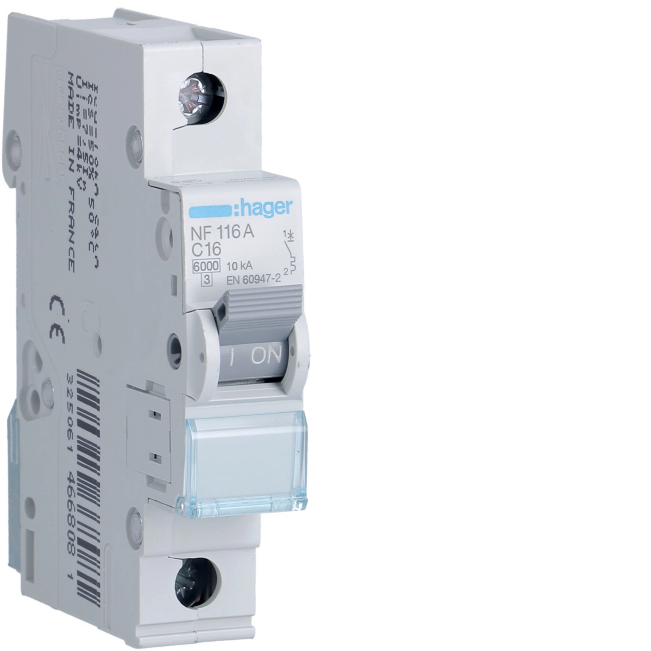 16A 1P 10KA C-CURVE MCB