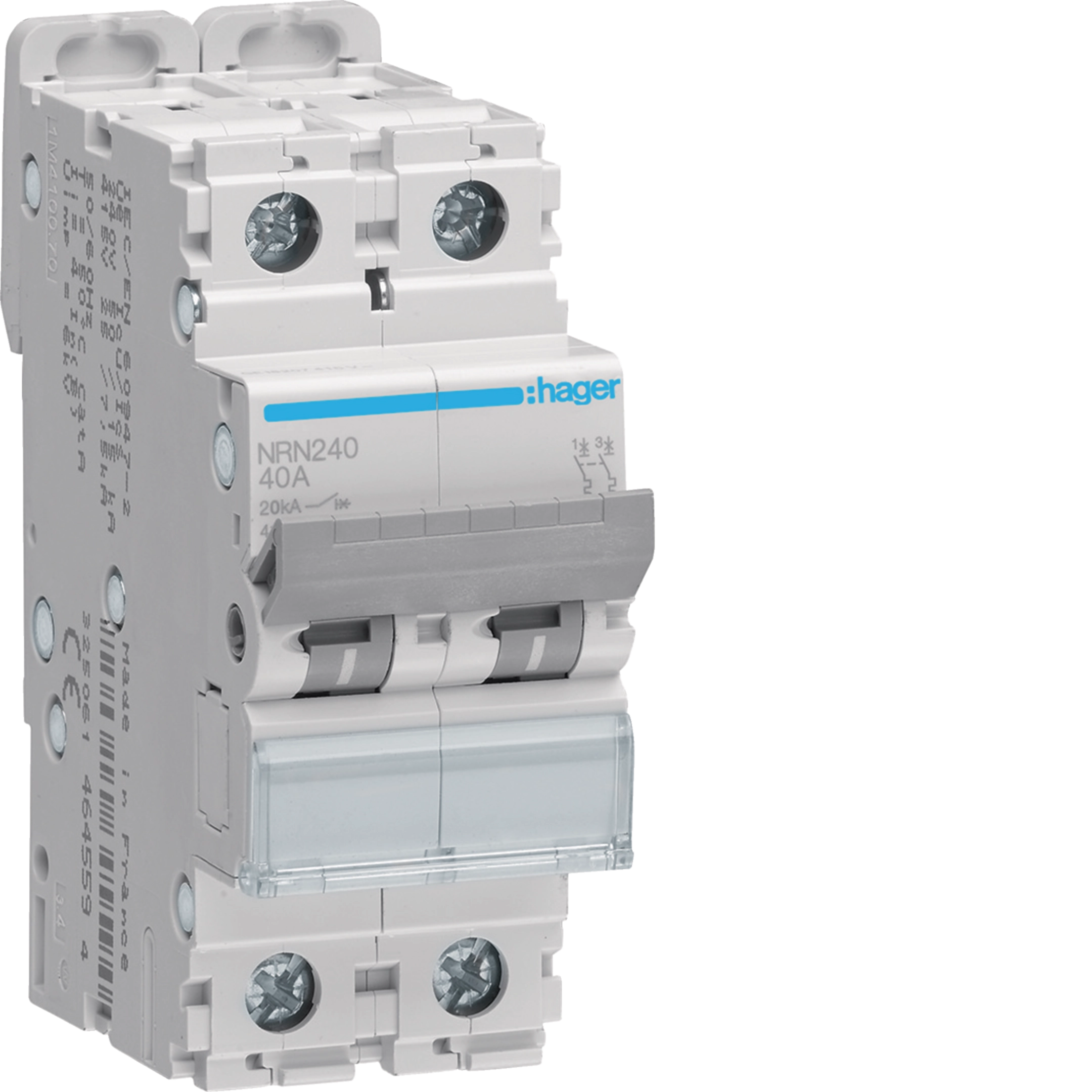 40A 2P 20KA C-CURVE MCB