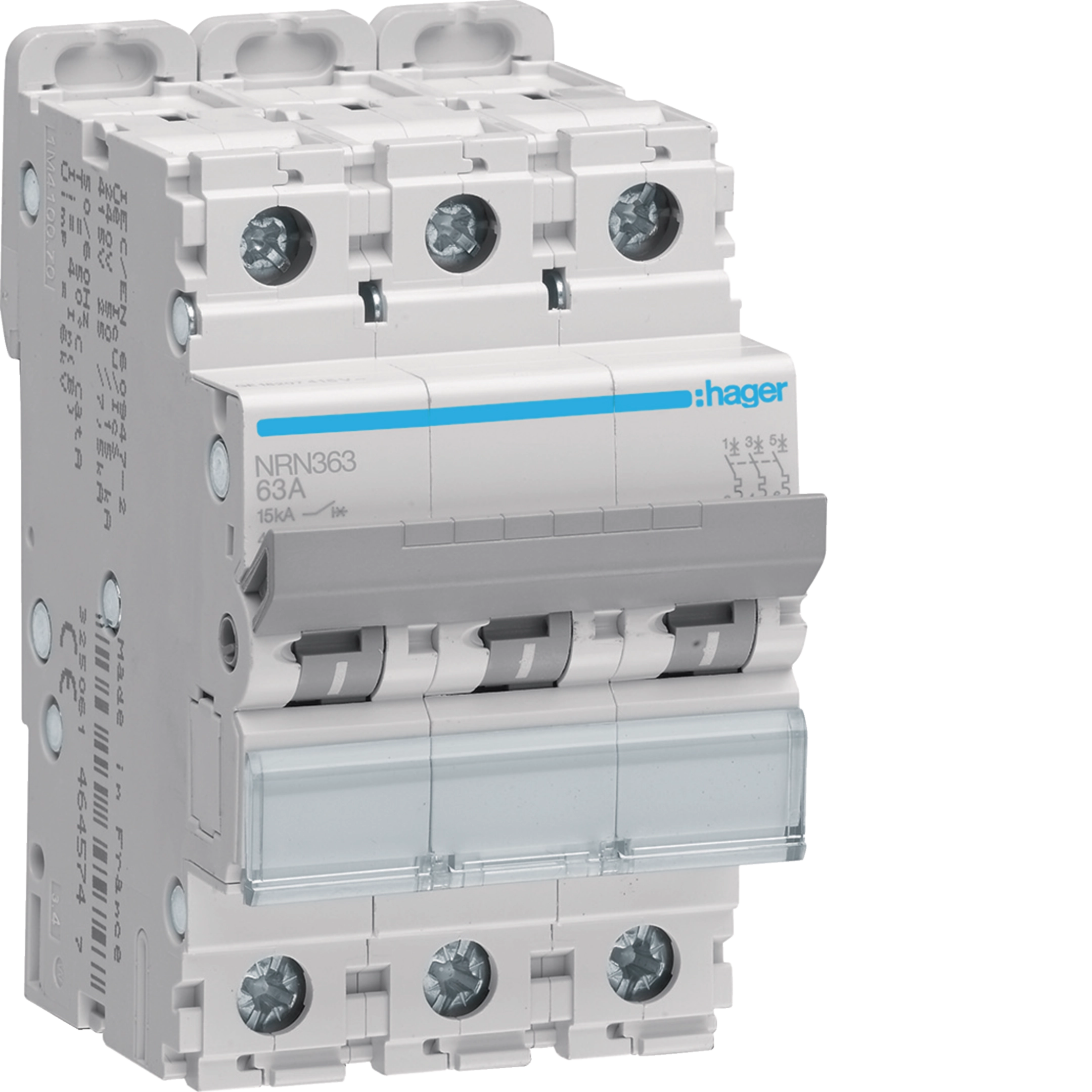 [NRN363] 63A 3P 15KA C-CURVE MCB