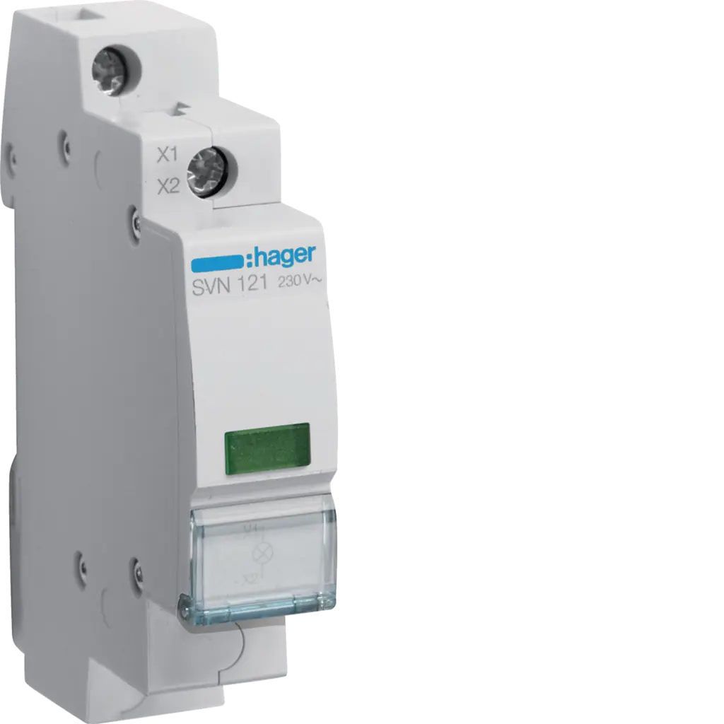 GREEN LED INDICATING LIGHT 230V