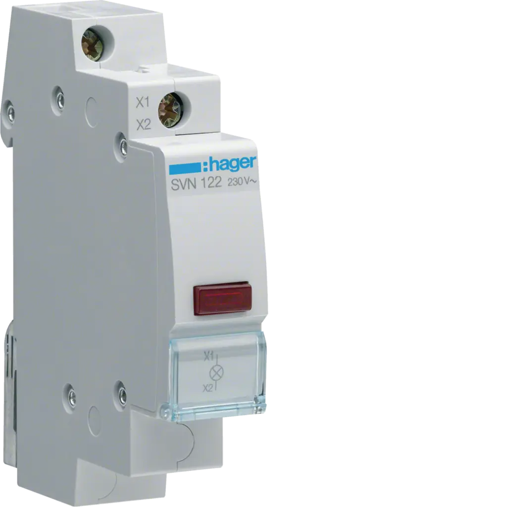 RED LED INDICATING LIGHT 230V