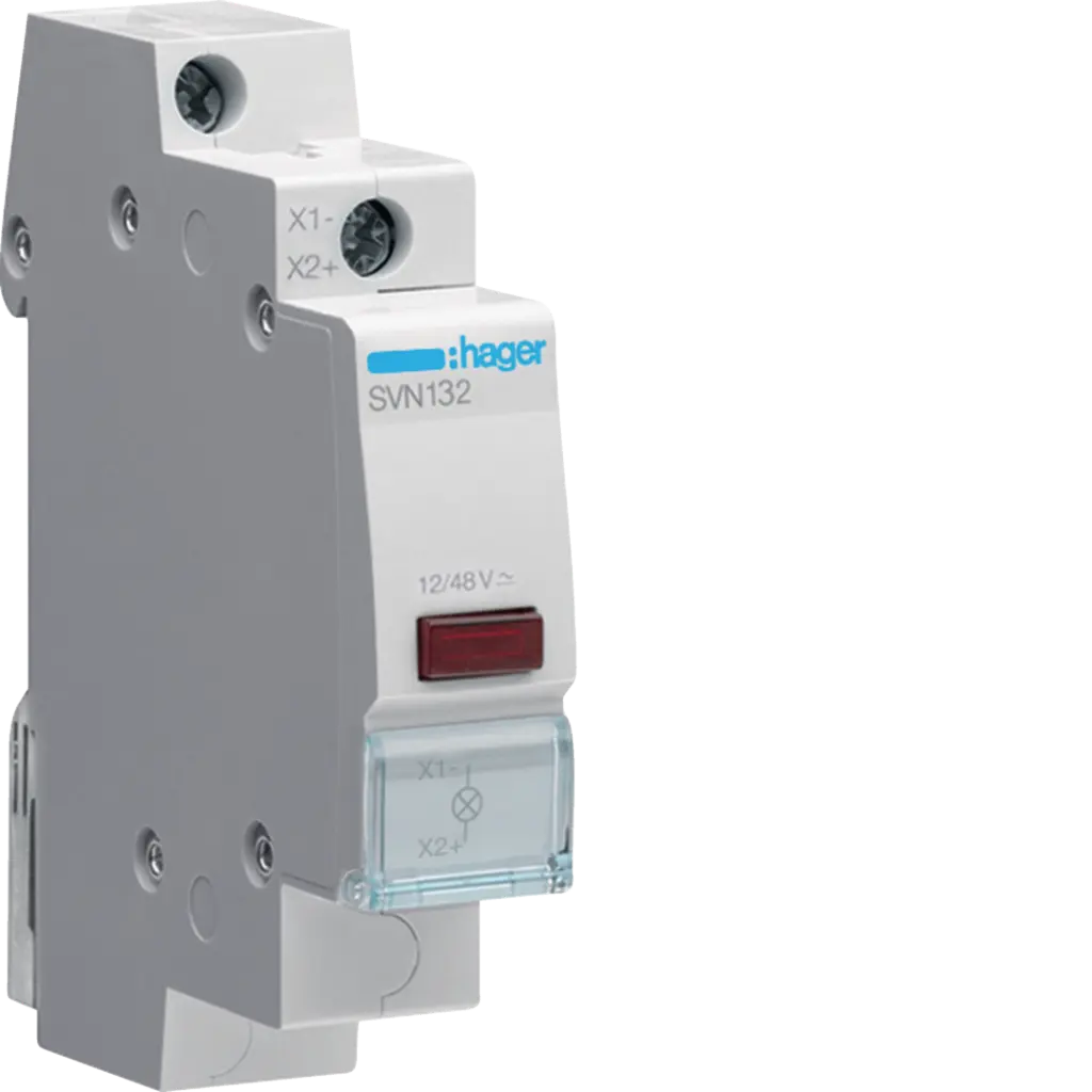 RED INDICATING LIGHT 12-48VAC