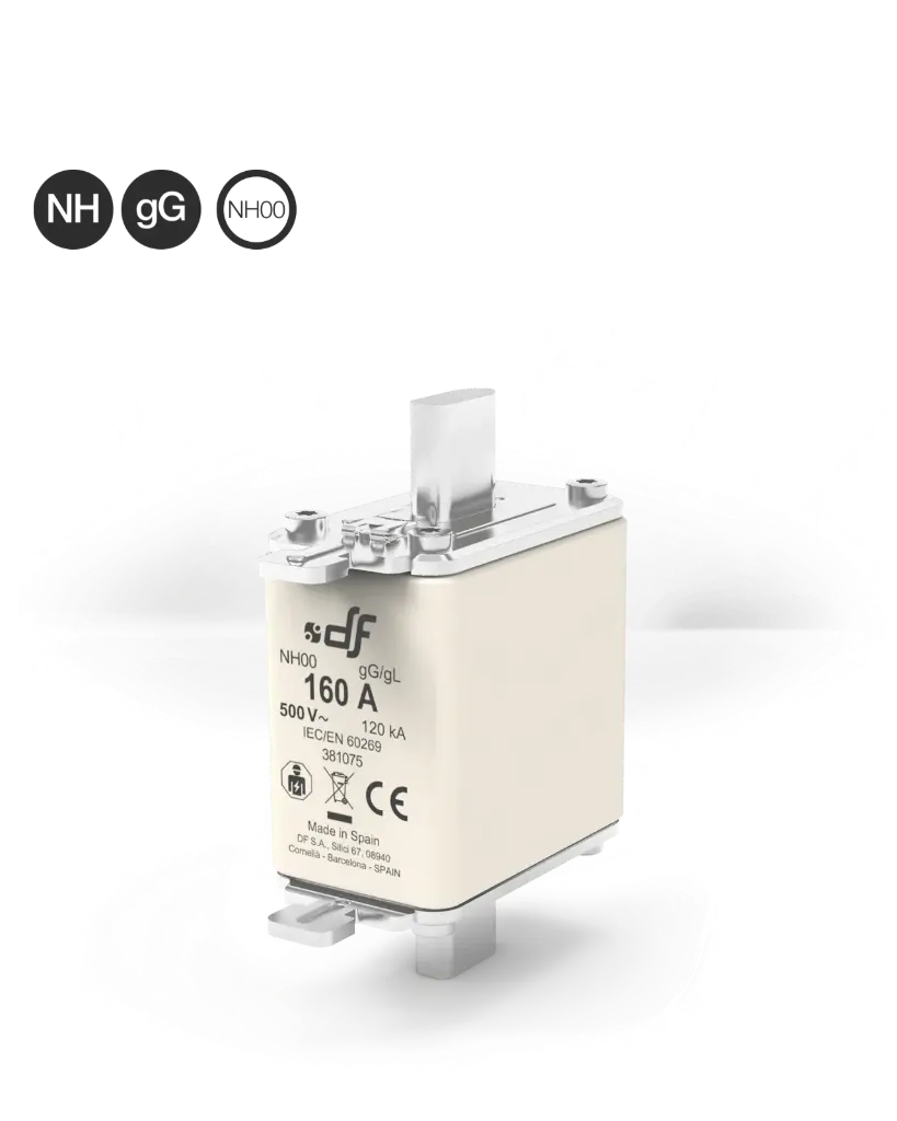 160A gG NH00 FUSE 500Vac | 250VDC