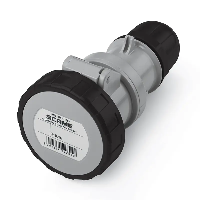 16A 3P+E IP67 COUPLER (7h)