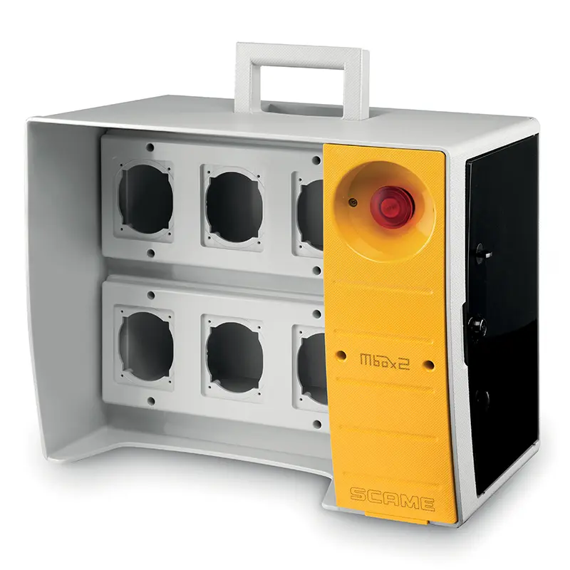 [656.0926-000] MBOX2 + 6x16/32A OMNIA SW SOCKET