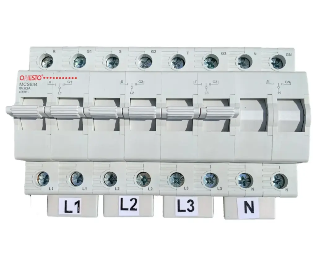 [MCS63-2] Changeover | DIN Mount | 63A 2p