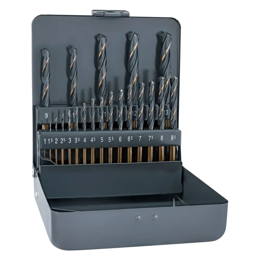 Drill bit Set | HSS Sprint 19 pc 1-10mm in Metal case 