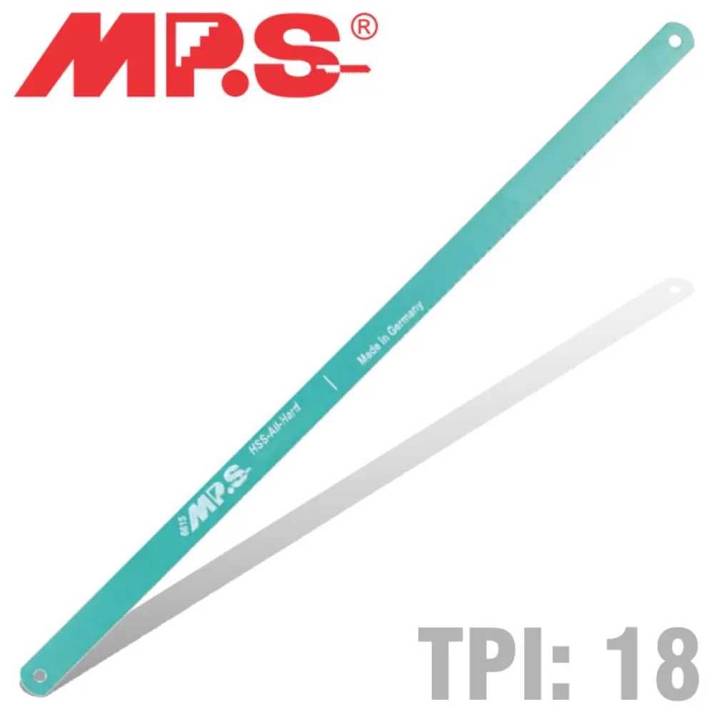 Hacksaw Blade HSS 18T x 300mm for Metal cutting