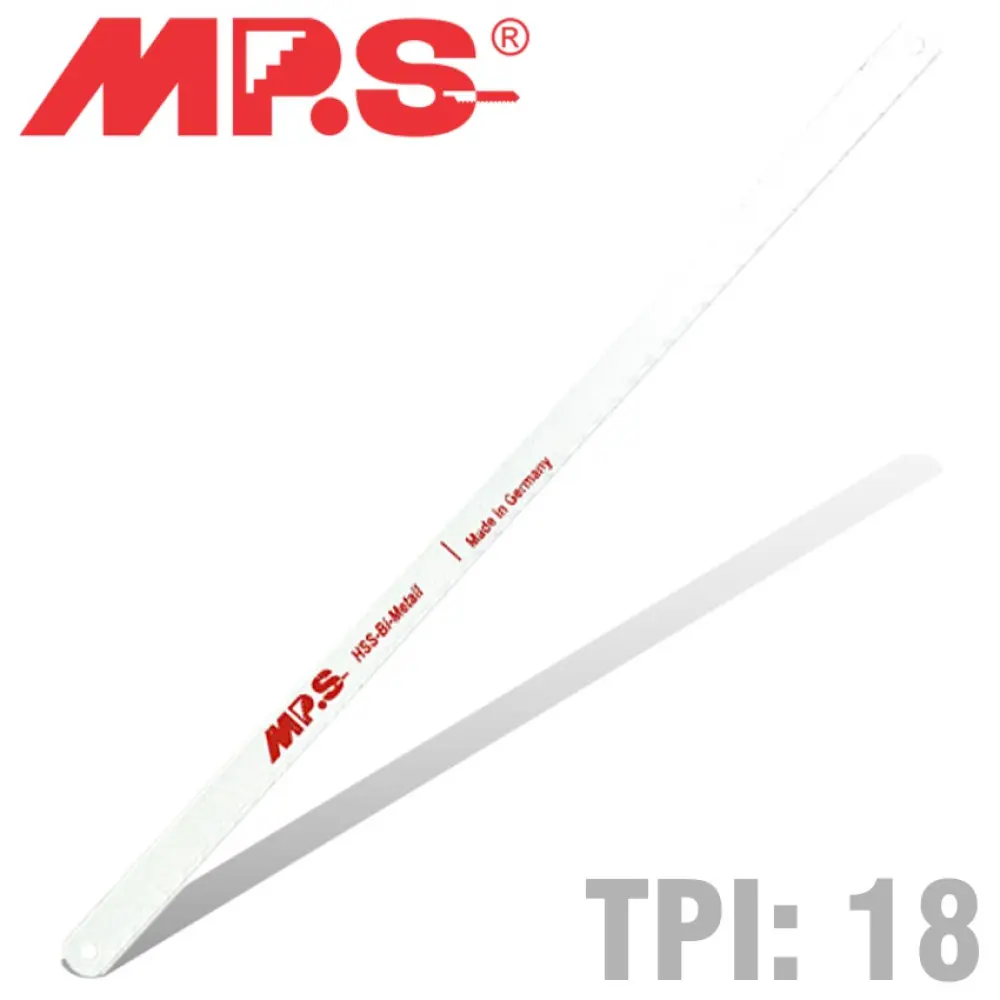 Hacksaw Blade HSS 18T x 300mm for Bi-Metal cutting
