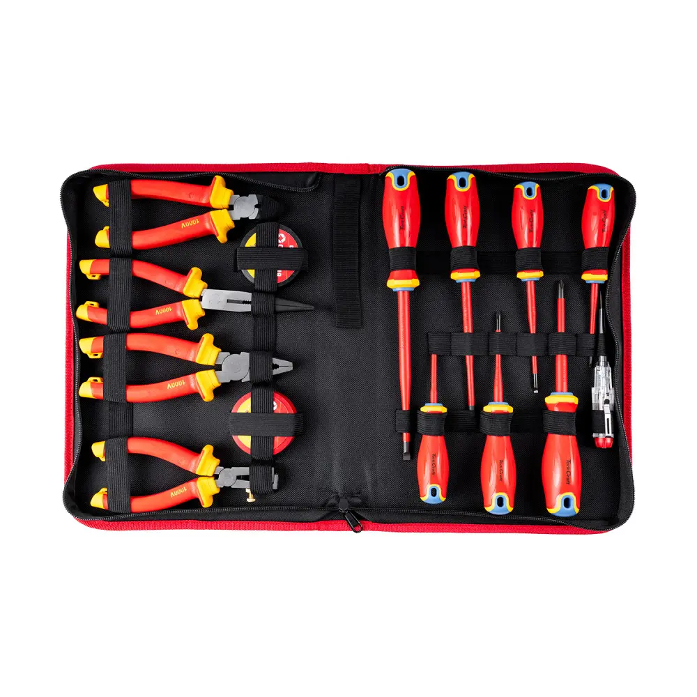 14pc Electrician's Insulated VDE Hand Tool Set