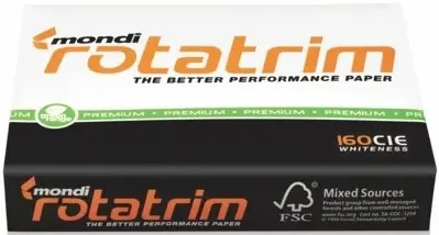 Mondi Rotatrim A4 500 Sheets White Paper 