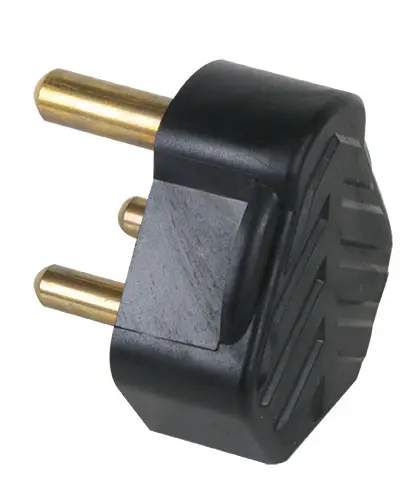 16A BLACK STD PLUG TOP RUBBER
