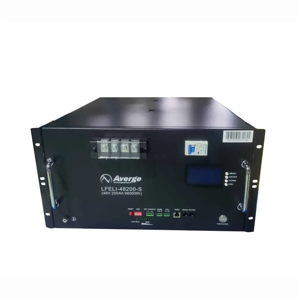 Leoch LFeLi 48200S — 48V 200Ah LiFePO4 Rack Battery