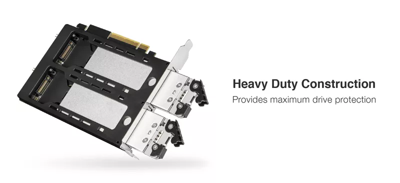 Icydock mb842MP 2x m.2->pcie44