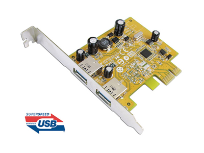 Sunix USB2302 2xU3 PCi-E +Low