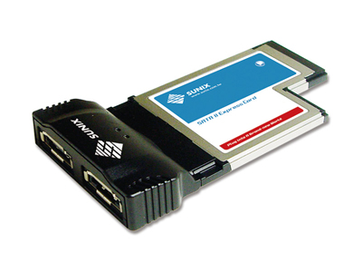 !!ECSA24 E/Card54 2xE-SATA2