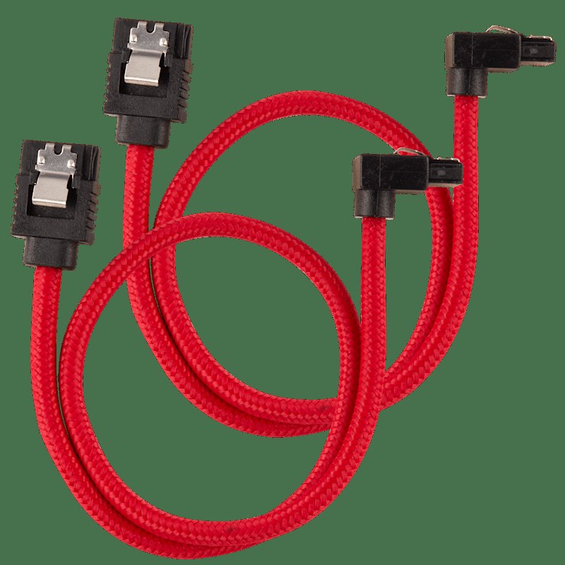 !!Corsair Sata 30cm Red L-shap