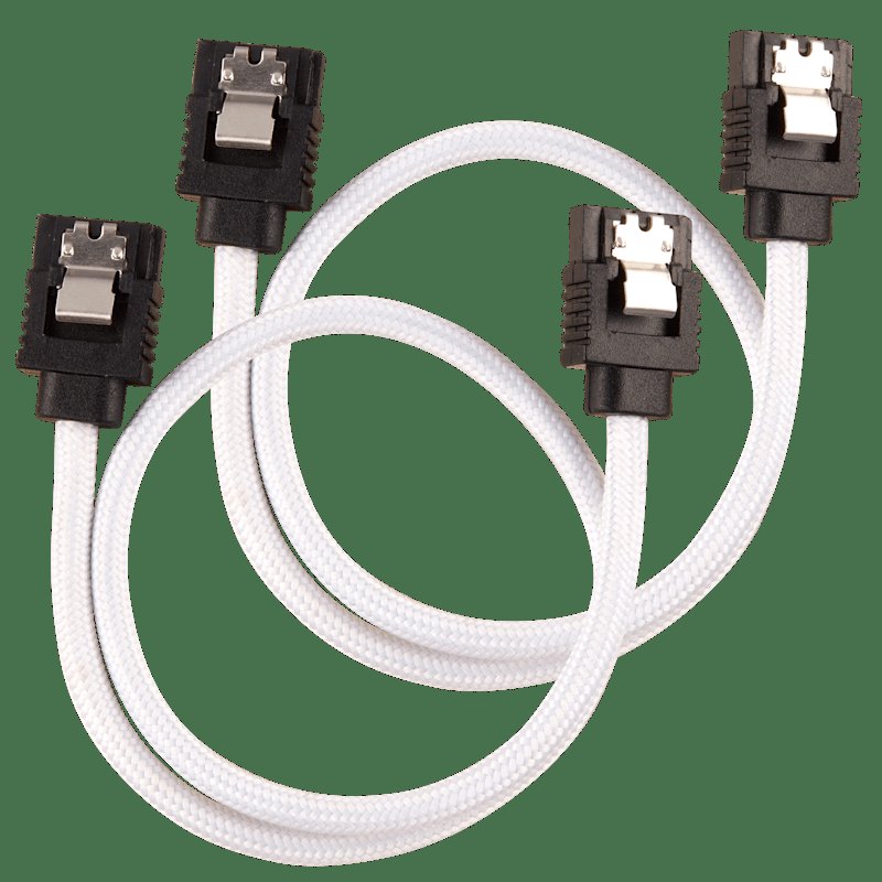 !!Corsair Sata 30cm Whi Straig