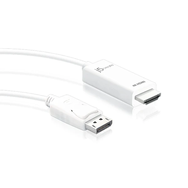 J5 jdc158 DP->HDMi4K CAble