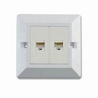[CA-RJ45WALLBOX] RJ45 WALL BOX double