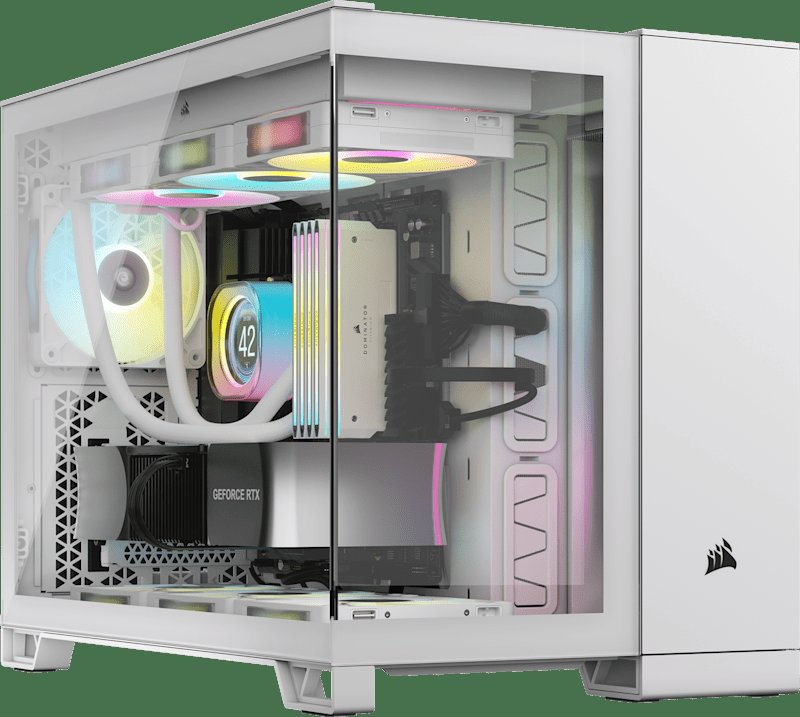 !!Corsair 2500X Rgb Whi m-atx