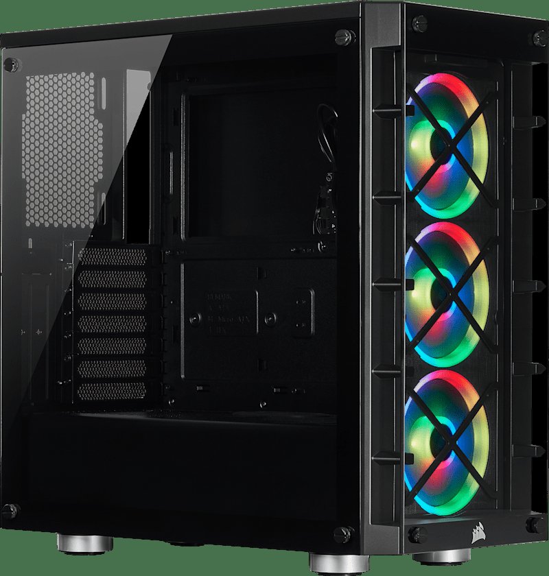 !!Corsair 465X-RGB crystal+3xR