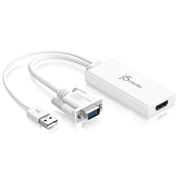 J5 JDA214 VGA+usb/audio->HDMi