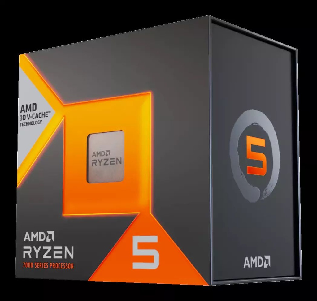 AMD Ryzen 5 7500X3D - 6-Core , 4.0Ghz , AM5 CPU