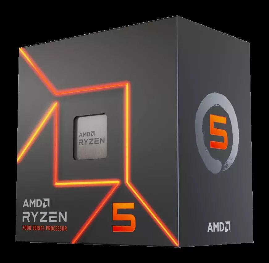 AMD Ryzen 5 7600 - 6-Core , 3.8Ghz , AM5 CPU