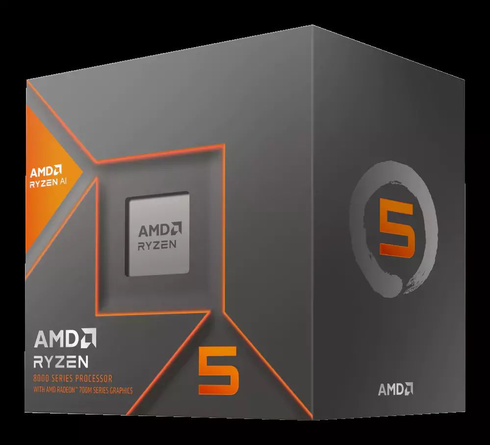 AMD Ryzen 5 8600G - 6-Core , 4.3Ghz , AM5 CPU