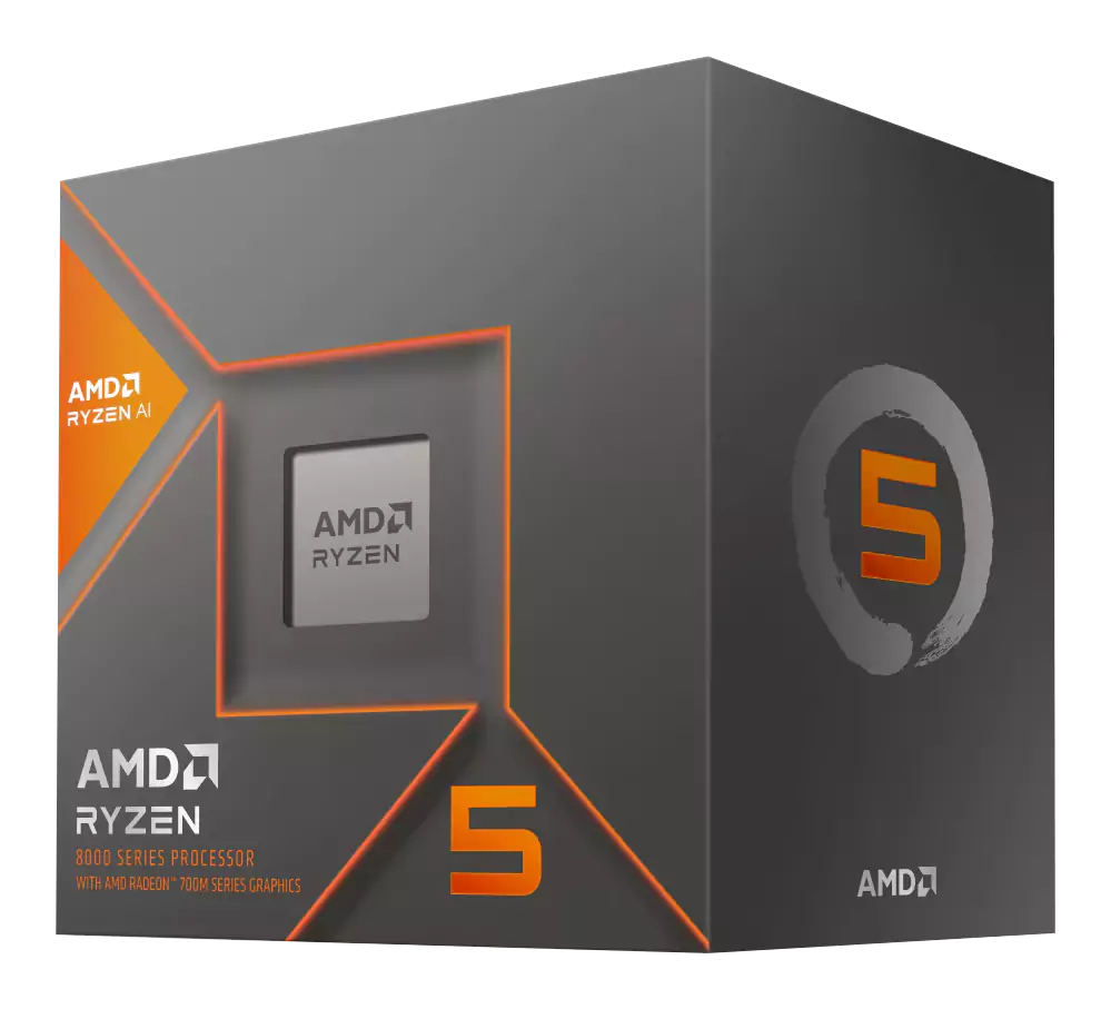 AMD Ryzen 5 8600G - 6-Core , 4.3Ghz , AM5 CPU