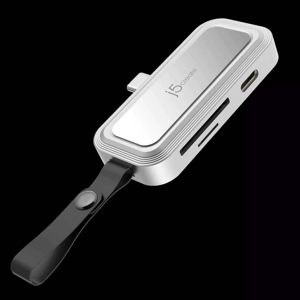 J5Create - JCHSD34W USB-C to SD/microSD Adapter for Smartphones