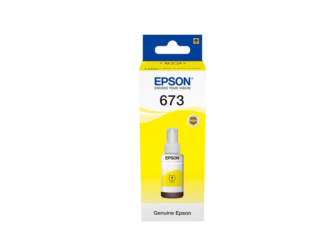 *Epson t6734 yellow ink bottle