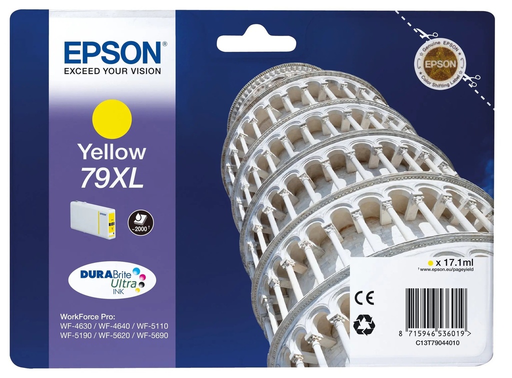 [CT-E79XLY] *Epson C13T79044010 Yellow