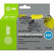 [CT-H655Y] HP cz112ae no.655 Yellow ink
