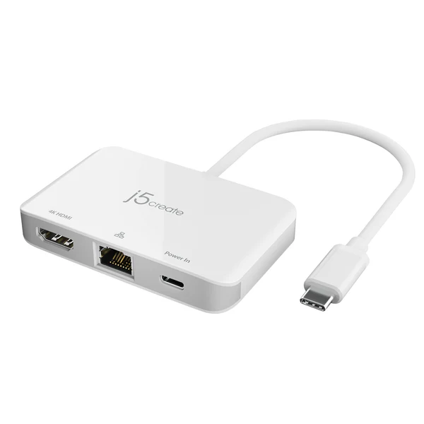 J5 JCA351 type-C Hdmi+Gb+t.C