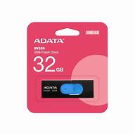 Adata UV320 32GB USB3.2 Gen1 Type-A Flash Drive - Black