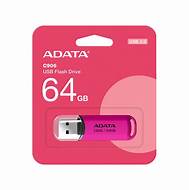 Adata C906 64GB USB2.0 Type-A Flash Drive - Pink