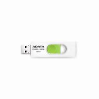 Adata UV320 64GB USB3.2 Gen1 Type-A Flash Drive - White