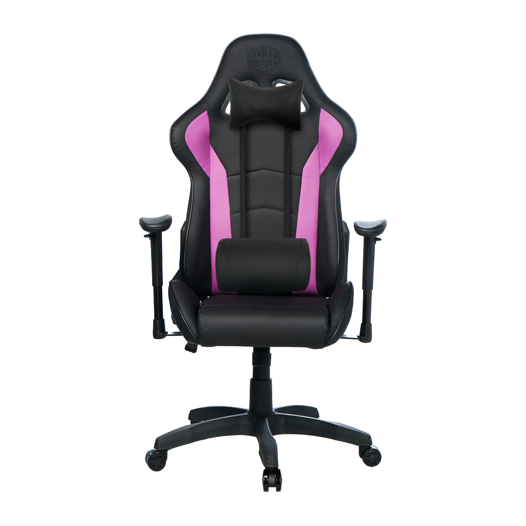 [GC-CCR1-KW] Cm R1 gaming chair blK+Wh