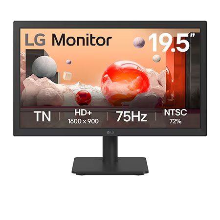 LG Essential 20U401A - 20", 1600x900 TN 75Hz, 1xHDMI + 1xD-Sub